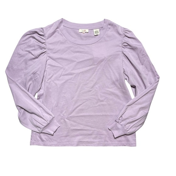 Levi’s Flora Long Sleeve Lavender Frost Pullover S - Picture 1 of 7